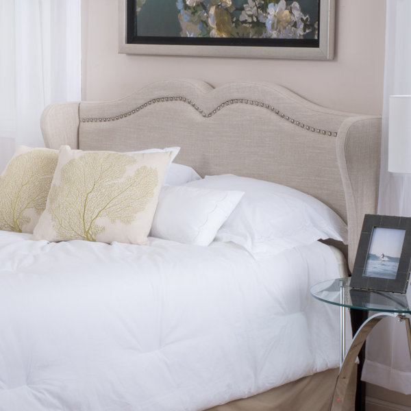 Canterbury Upholstered Wingback Headboard & Reviews Joss & Main